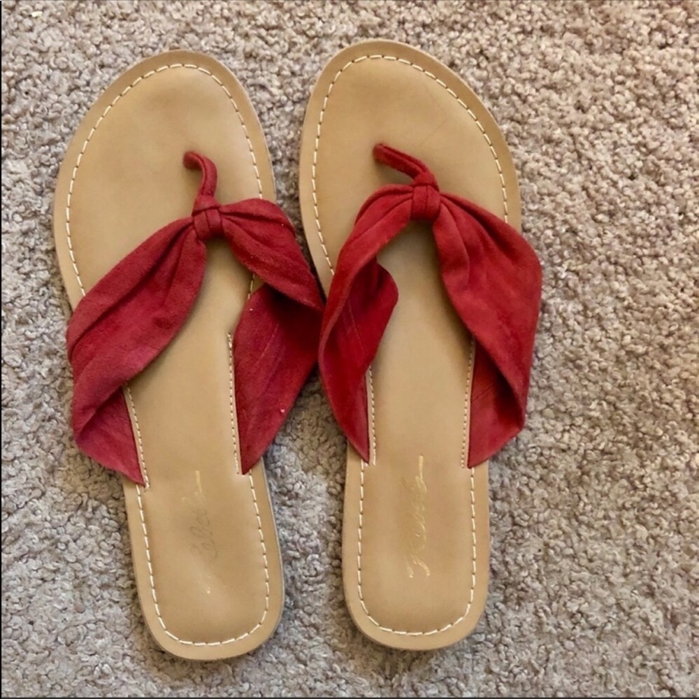 Red Rebels Sandals